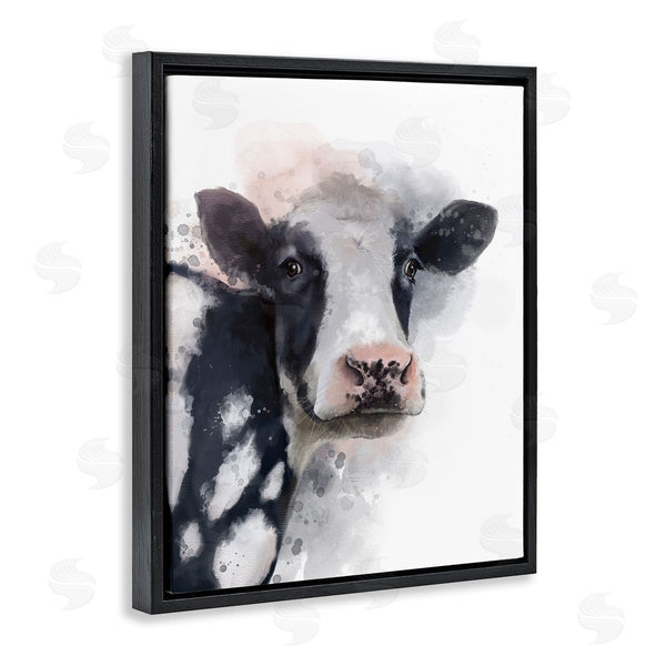 Stupell Industries Matthew Piotrowicz | Black & White Calf Wall Art