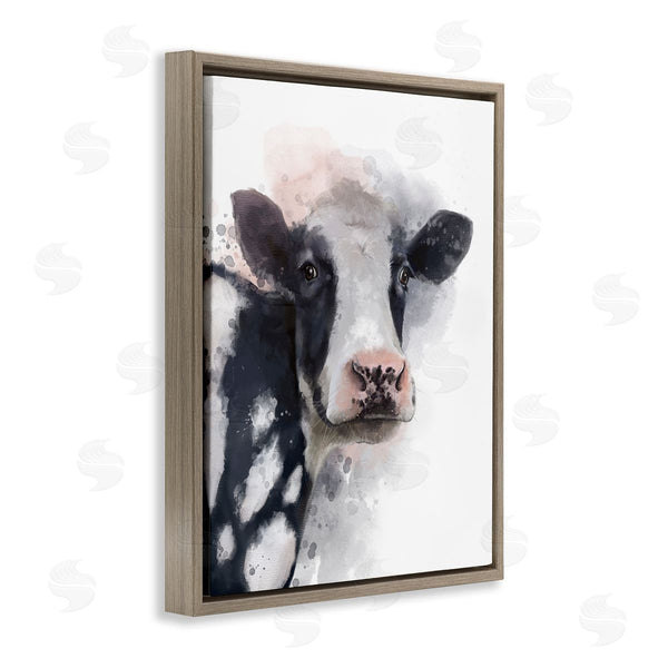 Stupell Industries Matthew Piotrowicz | Black & White Calf Wall Art