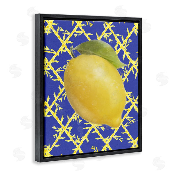 Stupell Industries Matthew Piotrowicz | Bold Lemon Over Blue