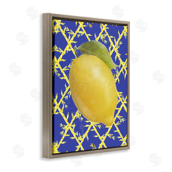Stupell Industries Matthew Piotrowicz | Bold Lemon Over Blue