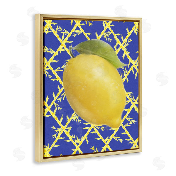 Stupell Industries Matthew Piotrowicz | Bold Lemon Over Blue