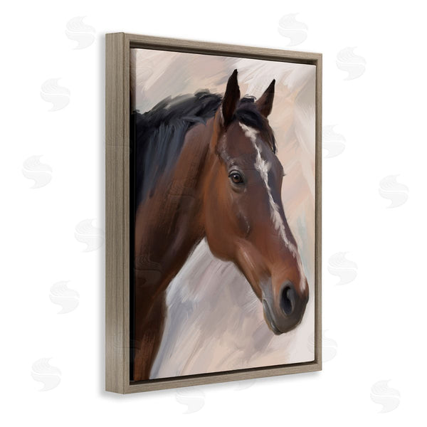 Stupell Industries Matthew Piotrowicz | Brown Farm Horse Wall Art