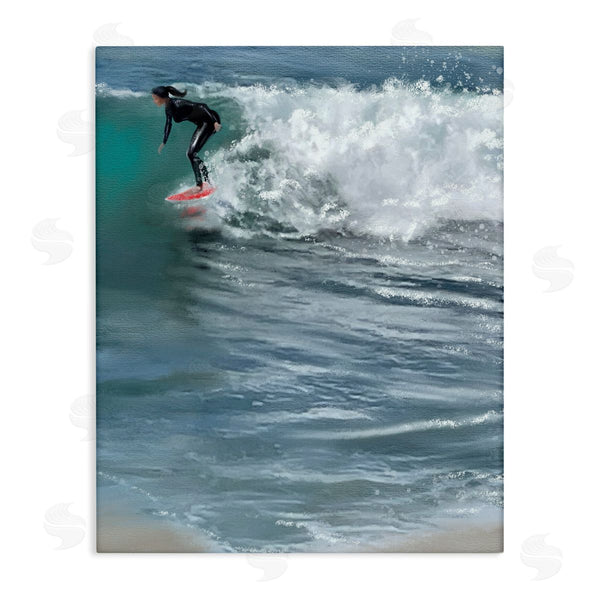 stupell industries Matthew Piotrowicz | Cali Surfer Girl Wall Art