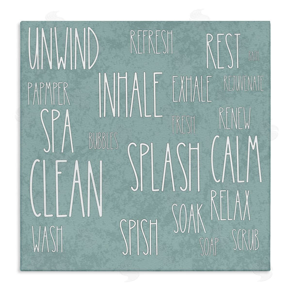 stupell industries Matthew Piotrowicz | Calm & Relaxing Bath Typography