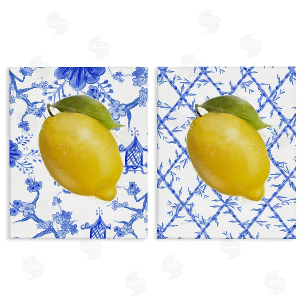 stupell industries Matthew Piotrowicz | Classic Chinoiserie Lemons
