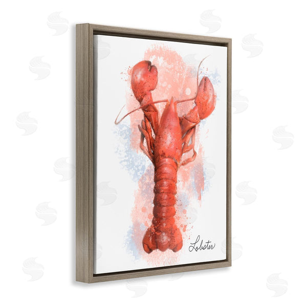 Stupell Industries Matthew Piotrowicz | Coastal Seafood Lobster