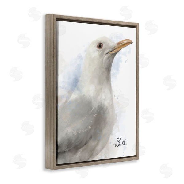 Stupell Industries Matthew Piotrowicz | Coastal Seagull Portrait