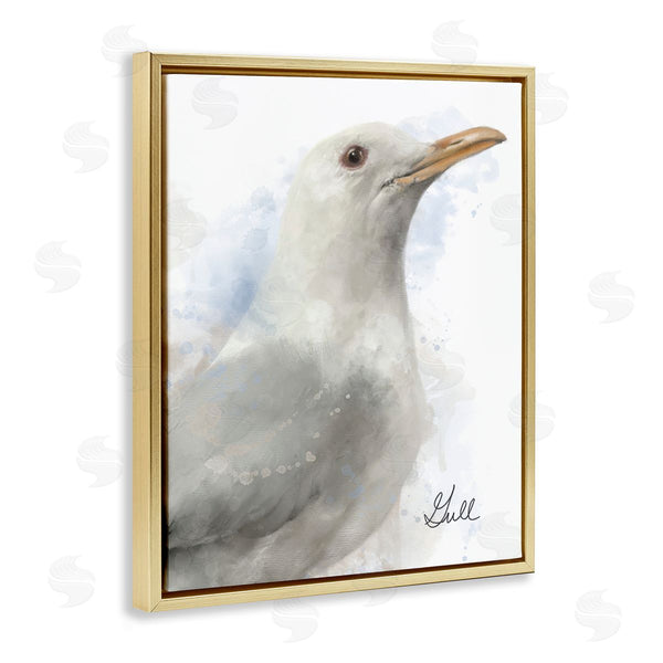 Stupell Industries Matthew Piotrowicz | Coastal Seagull Portrait