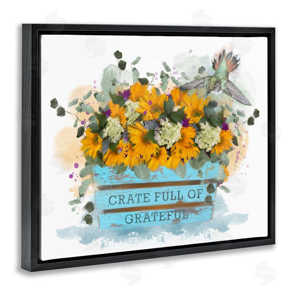 Stupell Industries Matthew Piotrowicz | Crate Full Of Grateful Wall Art
