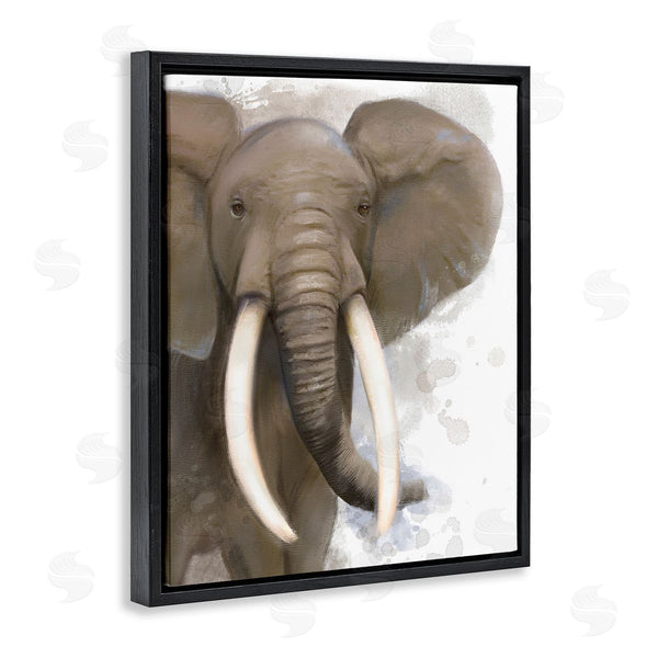 Stupell Industries Matthew Piotrowicz | Elephant & Modern Splash Wall Art