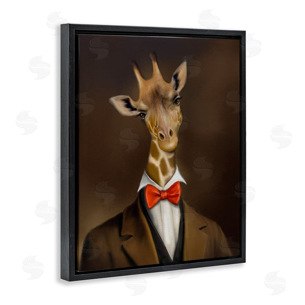 Stupell Industries Matthew Piotrowicz | Gentleman Giraffe Bowtie