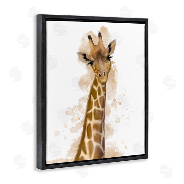 Stupell Industries Matthew Piotrowicz | Giraffe & Modern Splash Wall Art