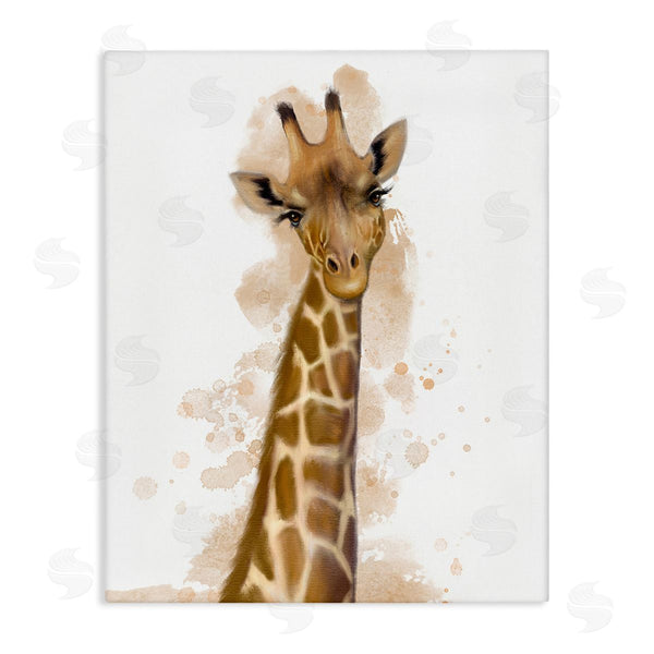 stupell industries Matthew Piotrowicz | Giraffe & Modern Splash Wall Art