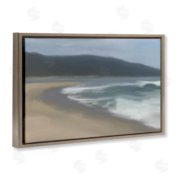 Stupell Industries Matthew Piotrowicz | Hazy Beach Curve