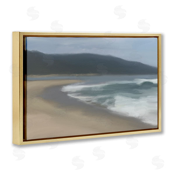 Stupell Industries Matthew Piotrowicz | Hazy Beach Curve