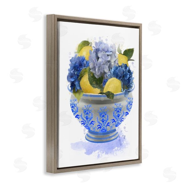 Stupell Industries Matthew Piotrowicz | Hydrangea & Lemon Bowl