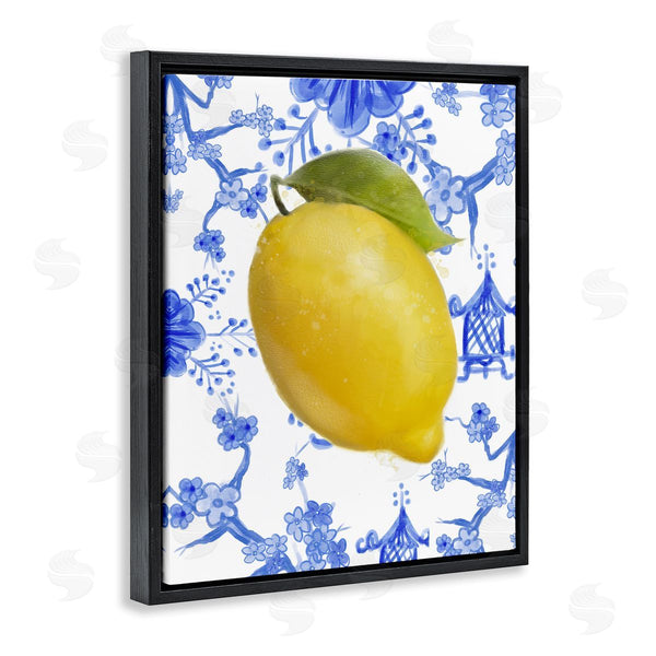 Stupell Industries Matthew Piotrowicz | Lemon Over Chinoiserie