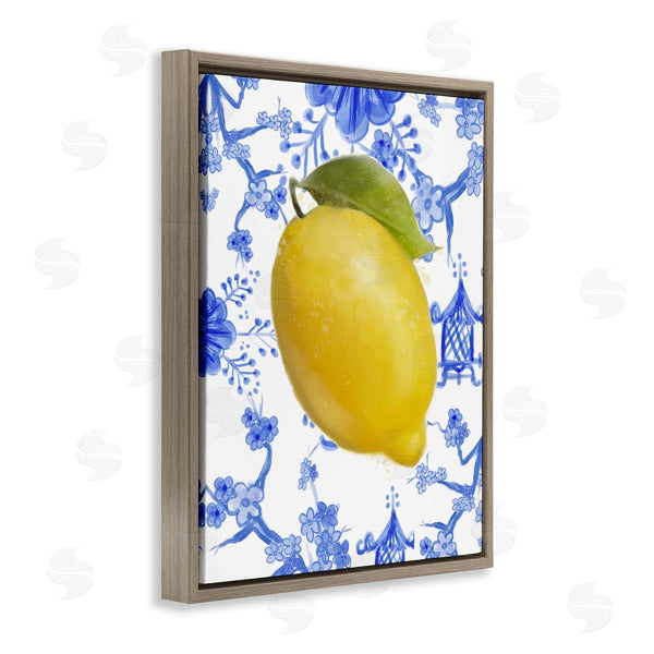 Stupell Industries Matthew Piotrowicz | Lemon Over Chinoiserie