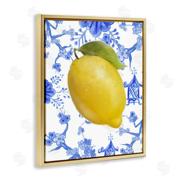 Stupell Industries Matthew Piotrowicz | Lemon Over Chinoiserie