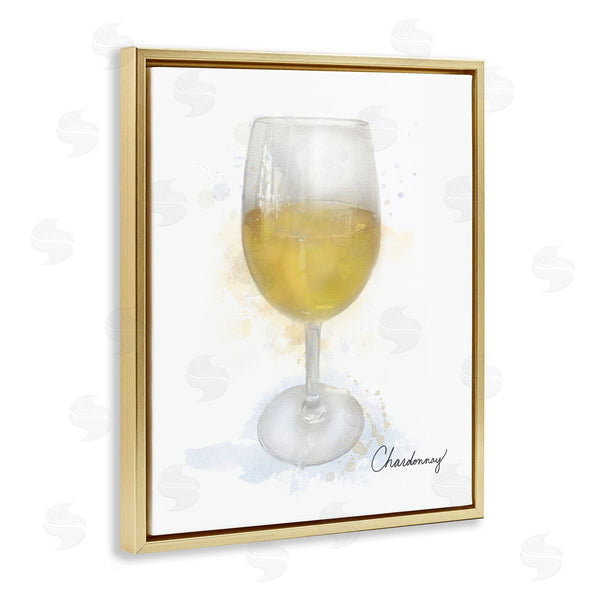 Stupell Industries Matthew Piotrowicz | Modern Chardonnay In Glass