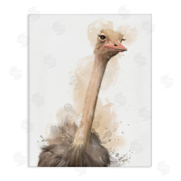stupell industries Matthew Piotrowicz | Ostrich & Modern Splatter Wall Art