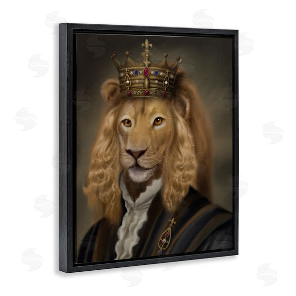 Stupell Industries Matthew Piotrowicz | Royal King Lion