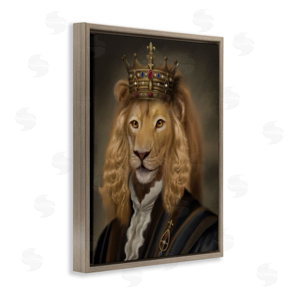 Stupell Industries Matthew Piotrowicz | Royal King Lion