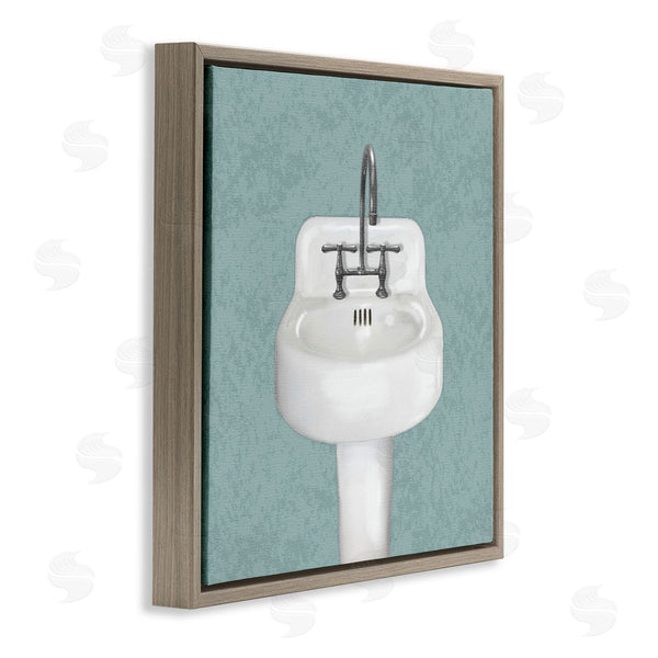 Stupell Industries Matthew Piotrowicz | Simple Bathroom Sink