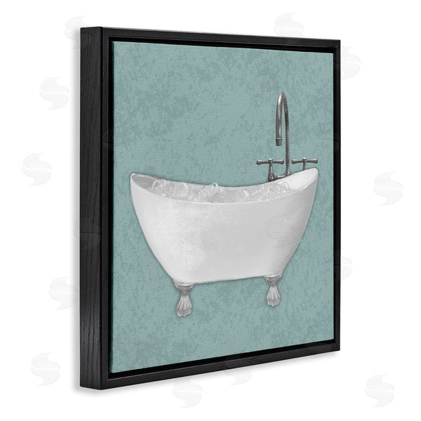Stupell Industries Matthew Piotrowicz | Simple Bubble Bath Over Blue