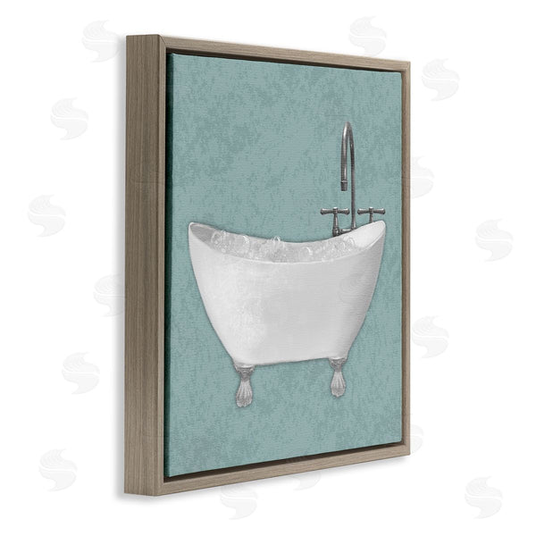 Stupell Industries Matthew Piotrowicz | Simple Bubble Bath Over Blue