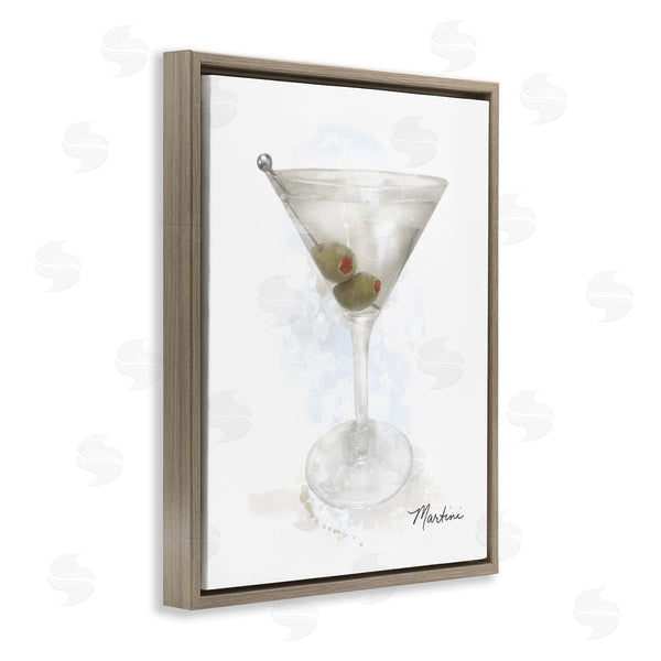 Stupell Industries Matthew Piotrowicz | Soft Muted Martini
