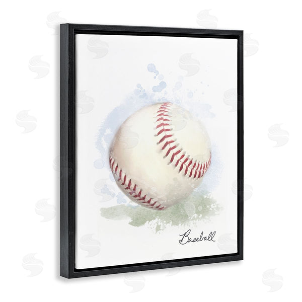 Stupell Industries Matthew Piotrowicz | Soft Pastel Baseball Wall Art