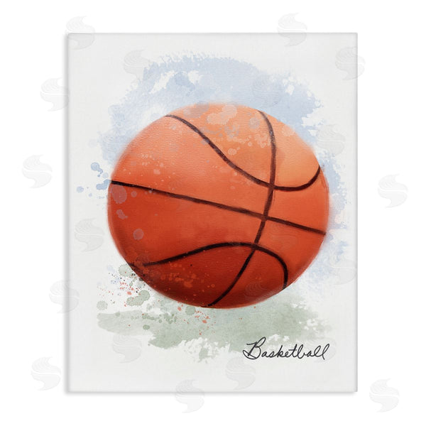 stupell industries Matthew Piotrowicz | Soft Pastel Basketball Wall Art