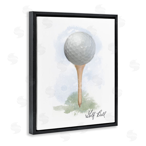 Stupell Industries Matthew Piotrowicz | Soft Pastel Golf On Tee Wall Art