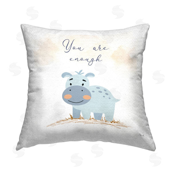 Stupell Industries Matthew Piotrowicz | Uplifting Nursery Cow Printed Throw Pillow