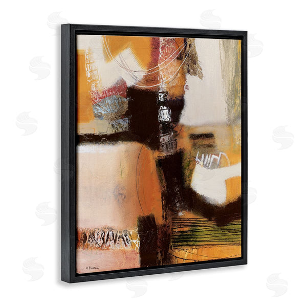 Stupell Industries Maurizio Piovan | Contrasting Neutrals Abstract