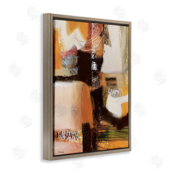 Stupell Industries Maurizio Piovan | Contrasting Neutrals Abstract