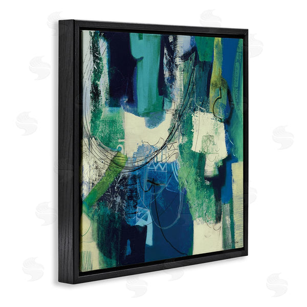 Stupell Industries Maurizio Piovan | Essenza Cool Tone Abstract