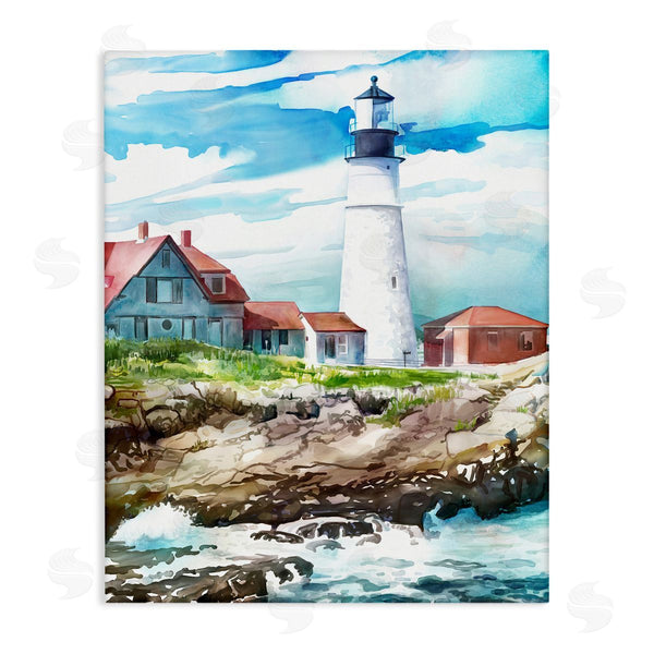 stupell industries Mauro Devereaux | Cape Cod Lighthouse Shore