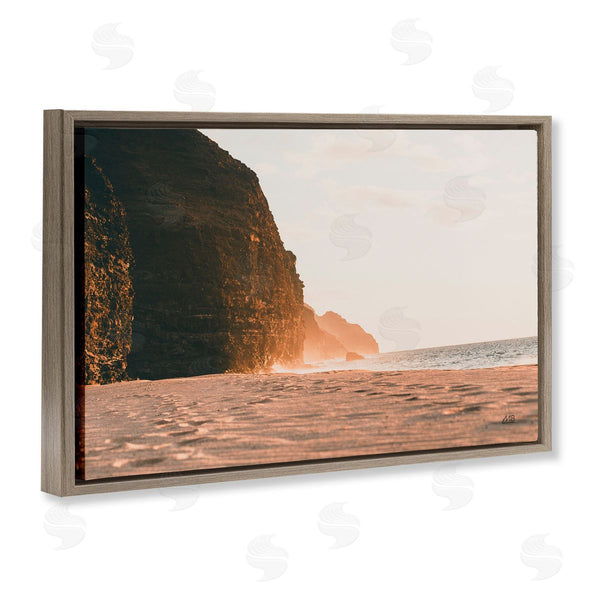 Stupell Industries Max Blakesberg Studios | Hawaiian Glow Shoreline Wall Art