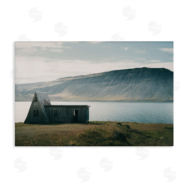 stupell industries Max Blakesberg Studios | Icelandic Mountain Shore Wall Art