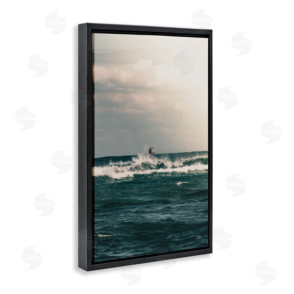 Stupell Industries Max Blakesberg Studios | Ride The Tide Surfer