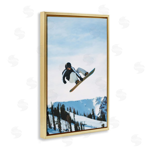 Stupell Industries Max Blakesberg Studios | Snowboarder Air Tricks