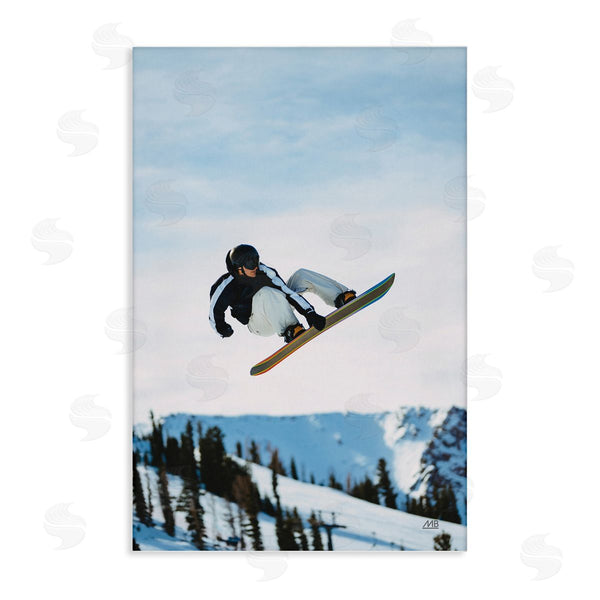 stupell industries Max Blakesberg Studios | Snowboarder Air Tricks