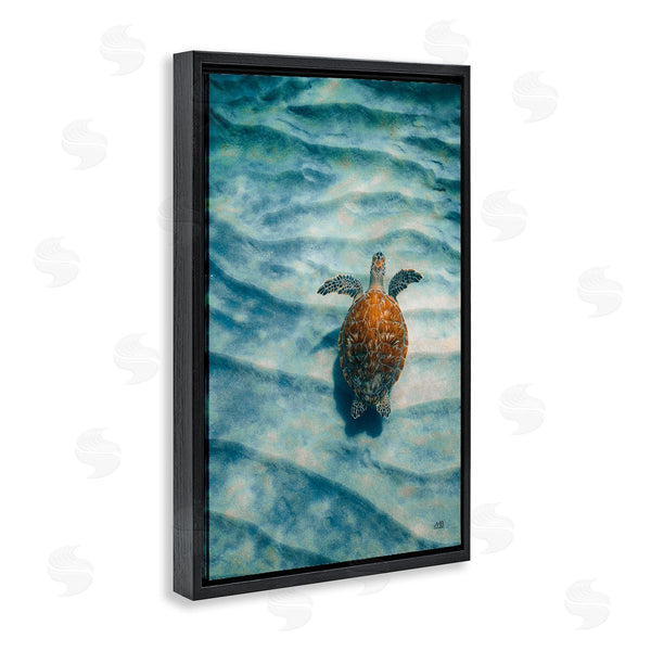 Stupell Industries Max Blakesberg Studios | Turtle Along Rippling Sand