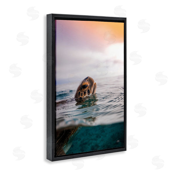 Stupell Industries Max Blakesberg Studios | Turtle Swim At Sunrise