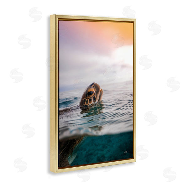 Stupell Industries Max Blakesberg Studios | Turtle Swim At Sunrise
