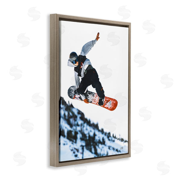 Stupell Industries Max Blakesberg Studios | Winter Snowboard Jumps