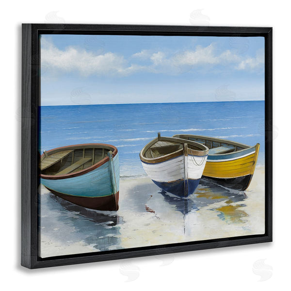 Stupell Industries Max Maxx | Coastal Rowboats On Shore Wall Art