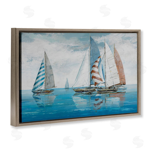 Stupell Industries Max Maxx | Maritime Ocean Yachts Wall Art